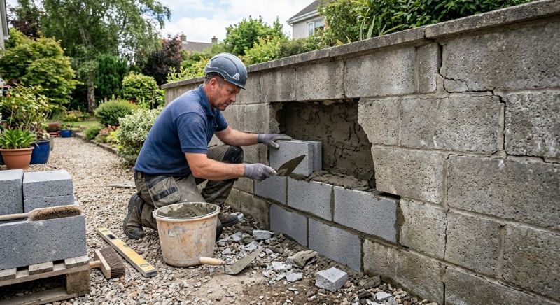 Block Wall Repair in Cerritos, CA