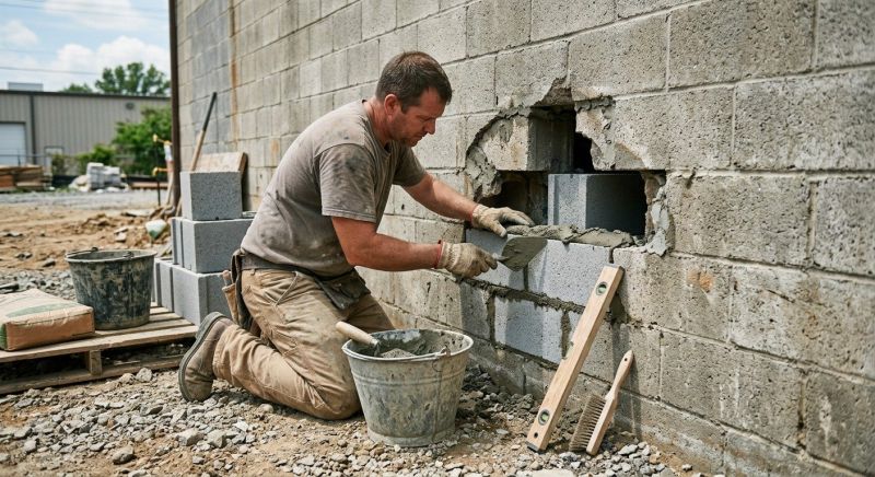 Block Wall Repair in Chino Hills, CA