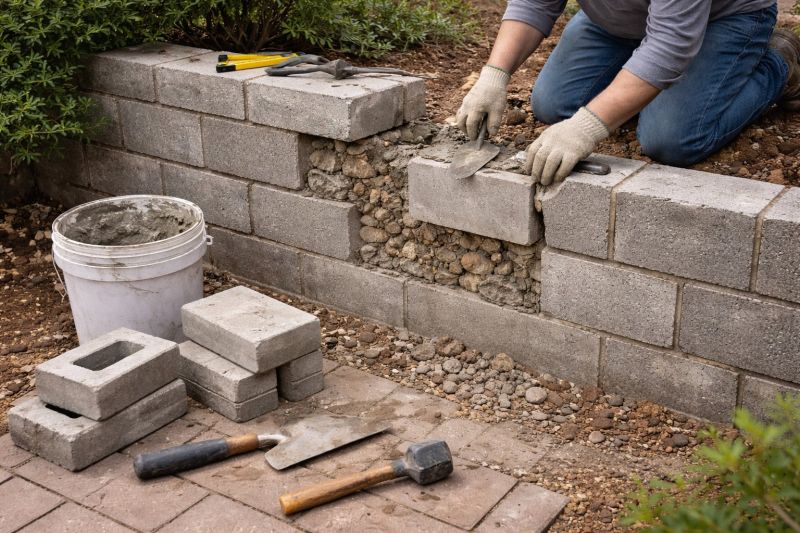 Block Wall Repair in Paramount, CA