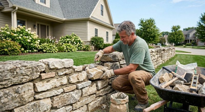 Brick Fence Repair in Orange County, CA