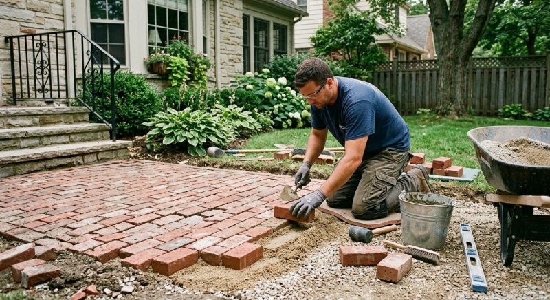 Brick Flatwork Repair in Aliso Viejo, CA