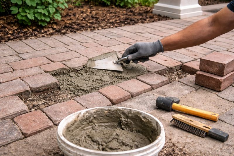 Brick Flatwork Repair in Pomona, CA