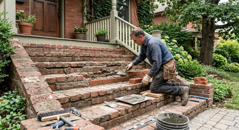 Brick Repair in Chino, CA