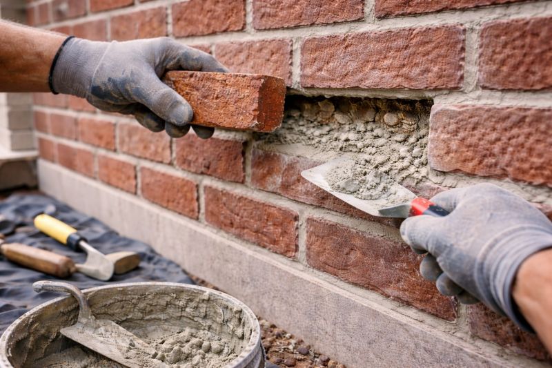 Brick Repair in La Habra, CA