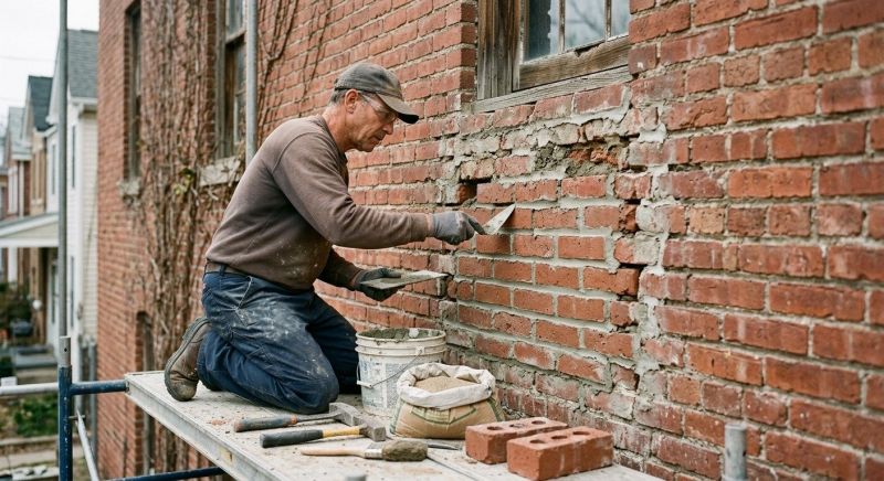 Brick Repair in Lake Forest, CA