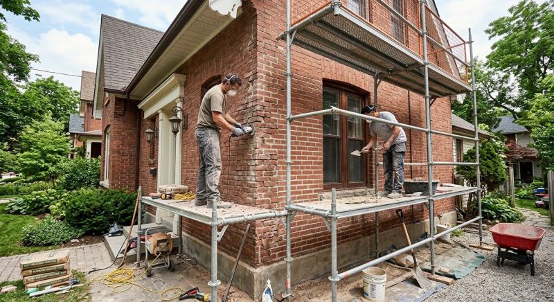 Brick Restoration in La Habra, CA