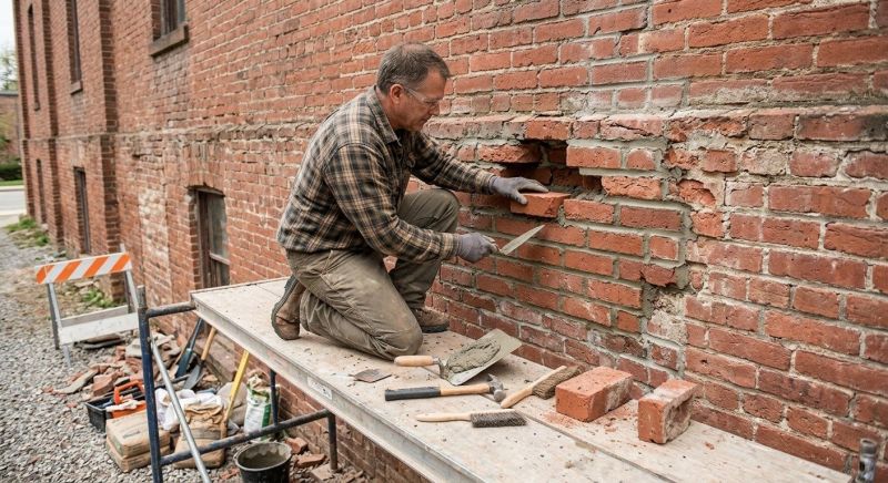 Brick Stairs Repair in Laguna Hills, CA