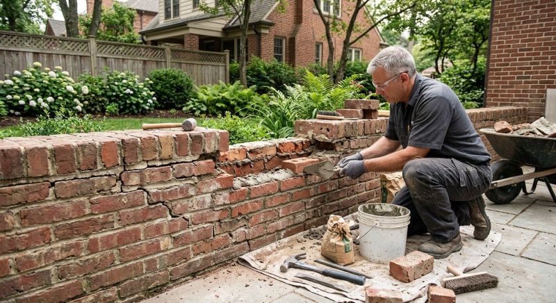 Brick Wall Repair in Compton, CA