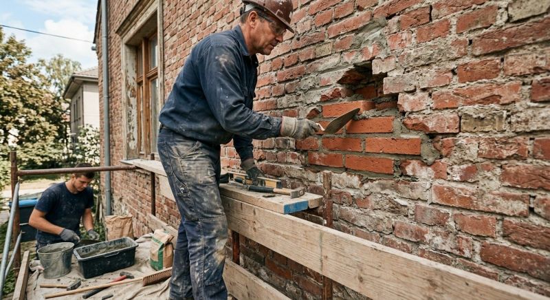 Brick Wall Repair in Santa Ana, CA