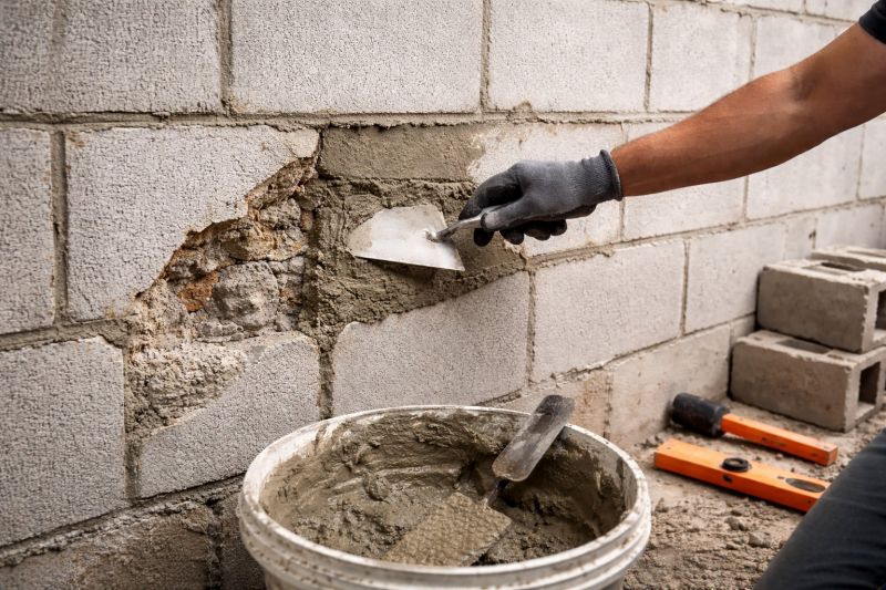 Concrete Block Repair in Irvine, CA