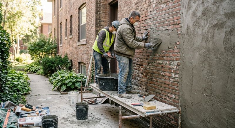 Porch Brick Repair in Orange County, CA