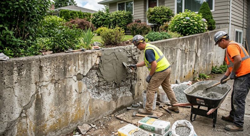 Retaining Wall Repair in Newport Beach, CA
