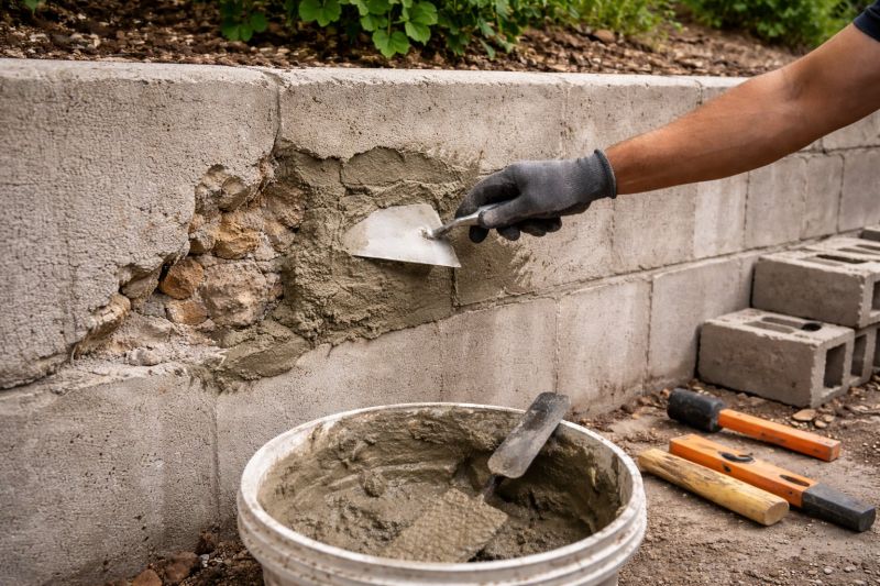 Retaining Wall Repair in Santa Ana, CA