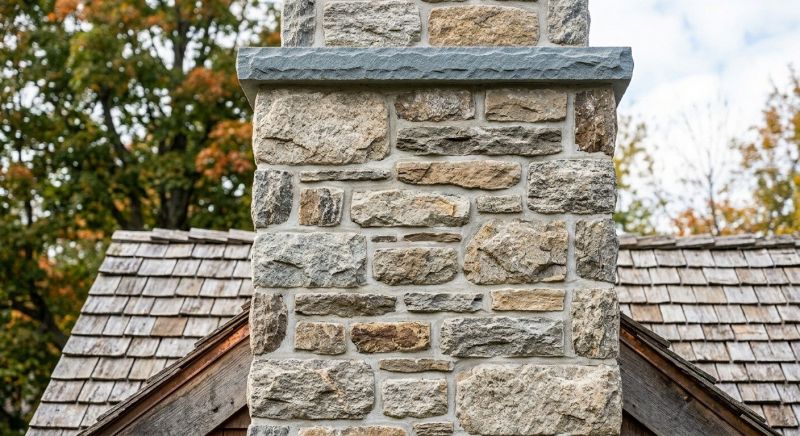 Stone Chimney Installation in Corona, CA