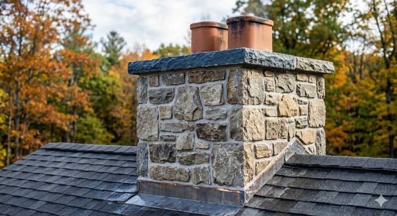 Stone Chimney Installation in Orange County, CA