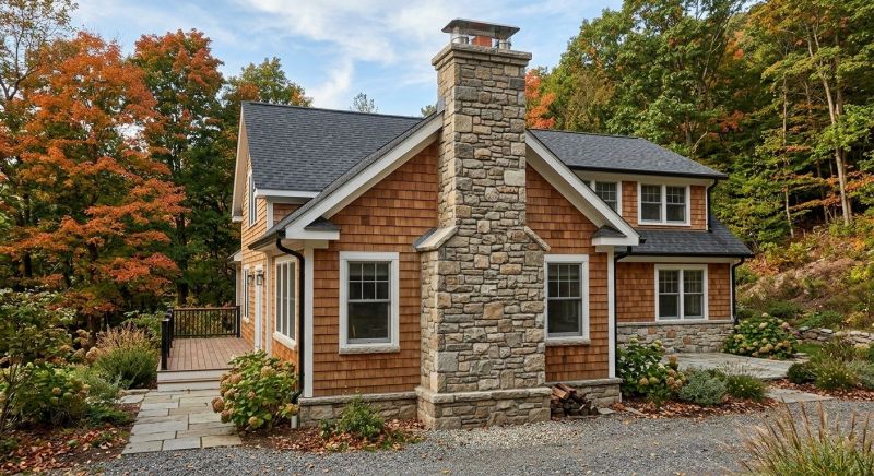Stone Chimney Installation in Norwalk, CA