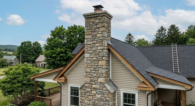 Stone Chimney Installation in Placentia, CA