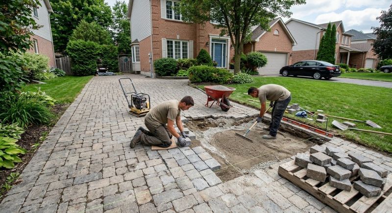 Stone Driveway Repair in Orange County, CA