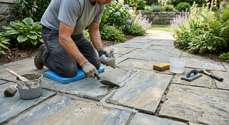 Stone Driveway Repair in Orange County, CA