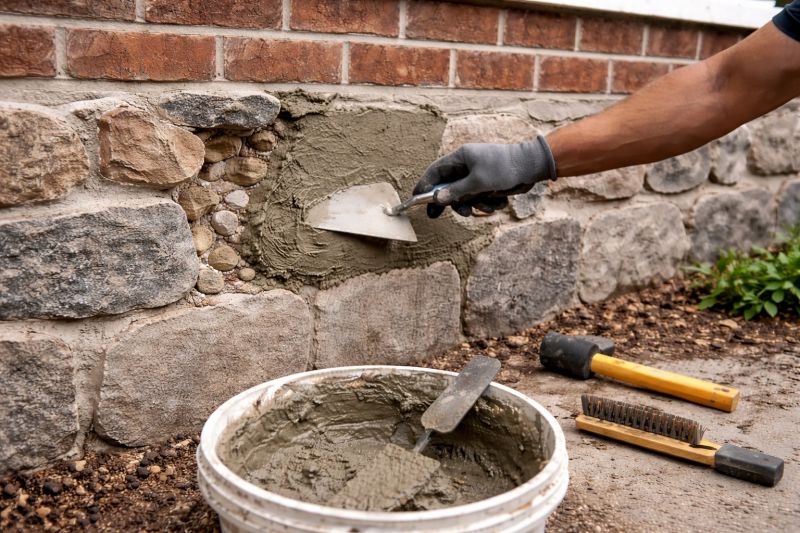 Stone Masonry Repair in El Monte, CA