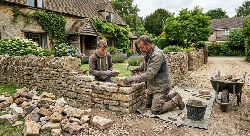 Stone Wall Repair in Carson, CA