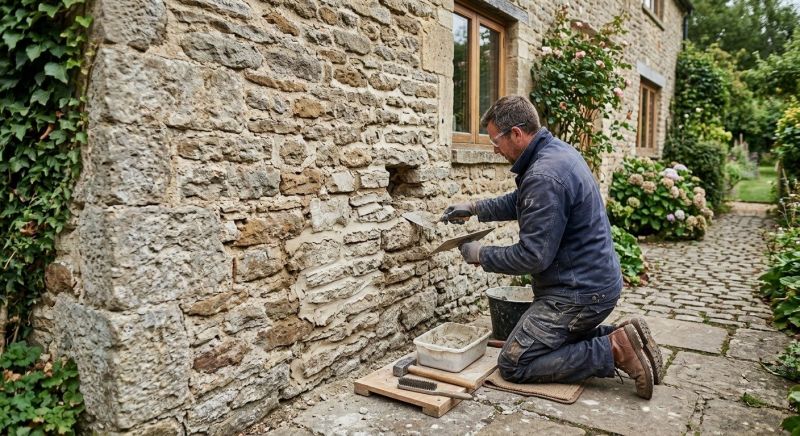 Stonework Repair in La Mirada, CA